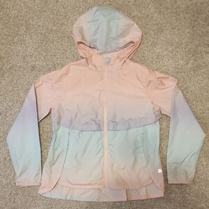 Colorful Gradient Hooded Jacket